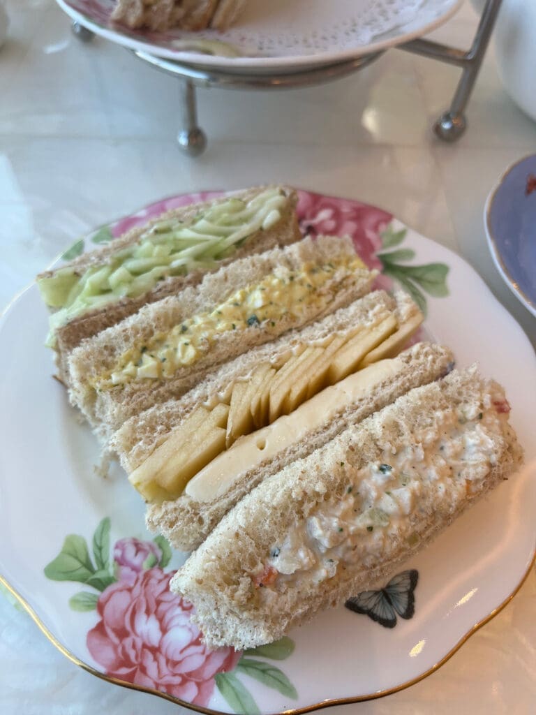 Lady Camellia Sandwiches