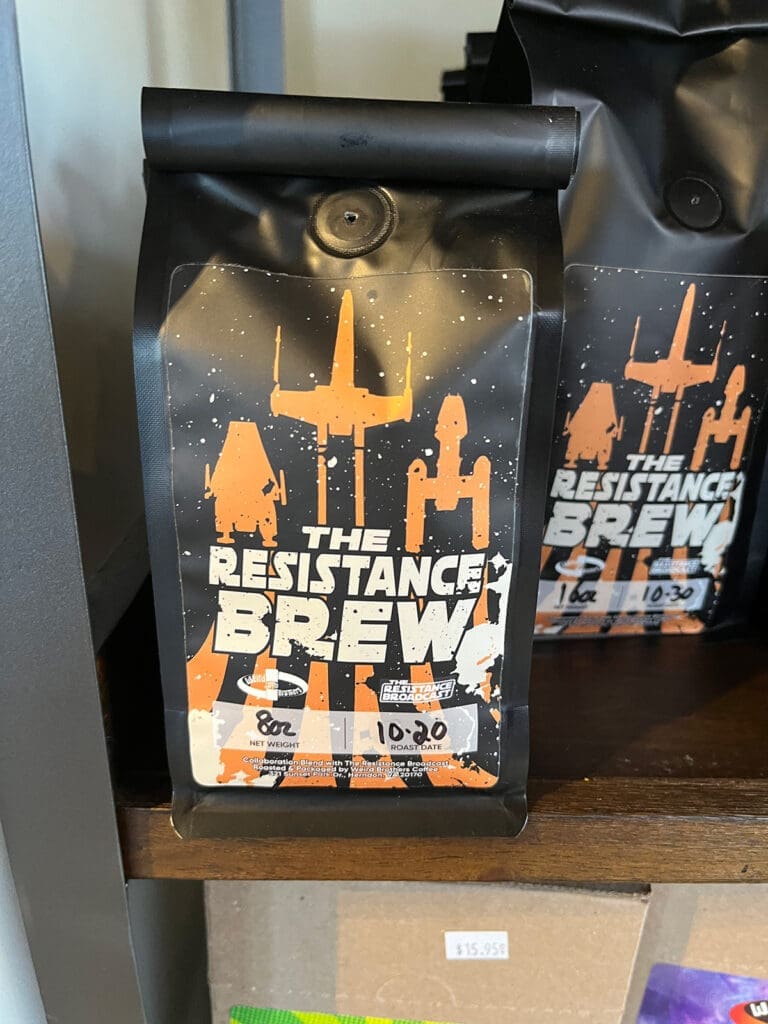 The Resistance brew coffee
