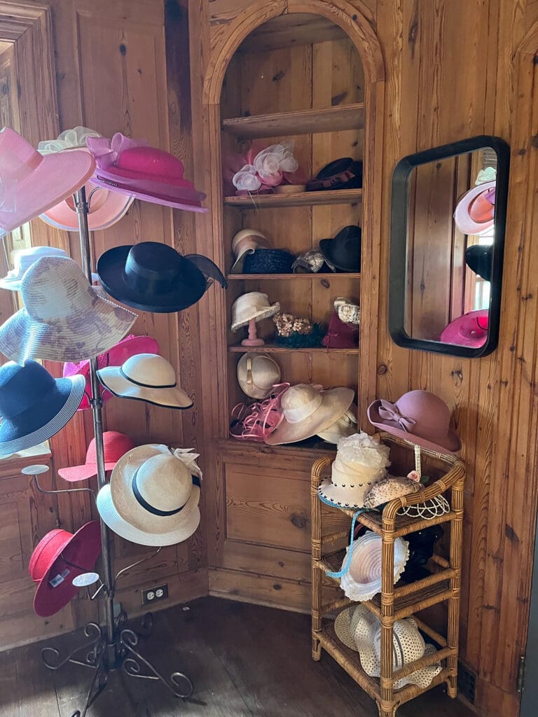 Tea Cart Winchester Hats