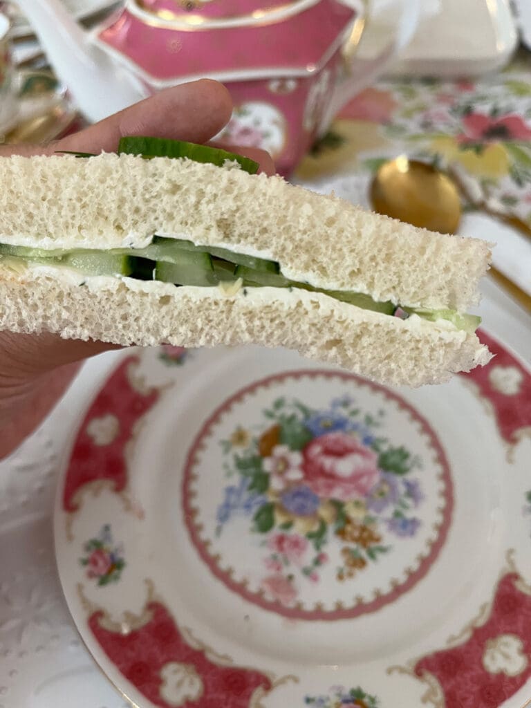 Tea Cart Winchester Cucumber Sandwich