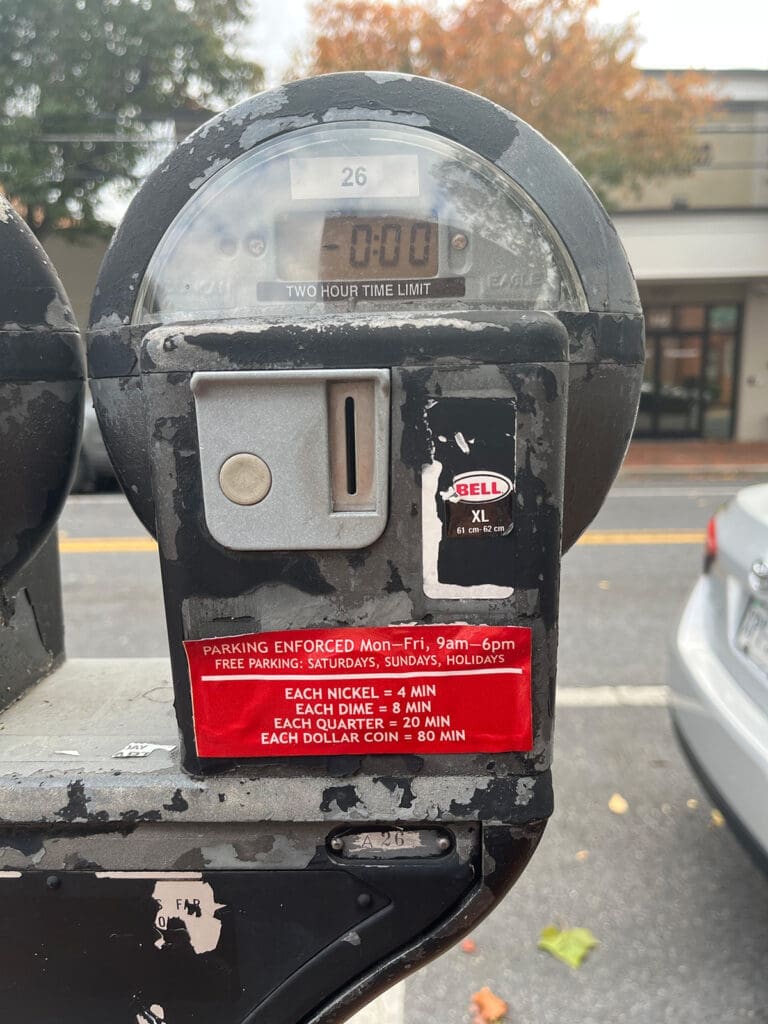 Winchester parking meter