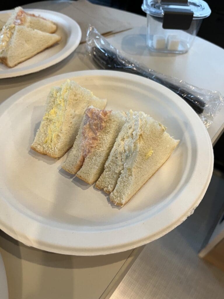 RV Sheetz sandwiches plate