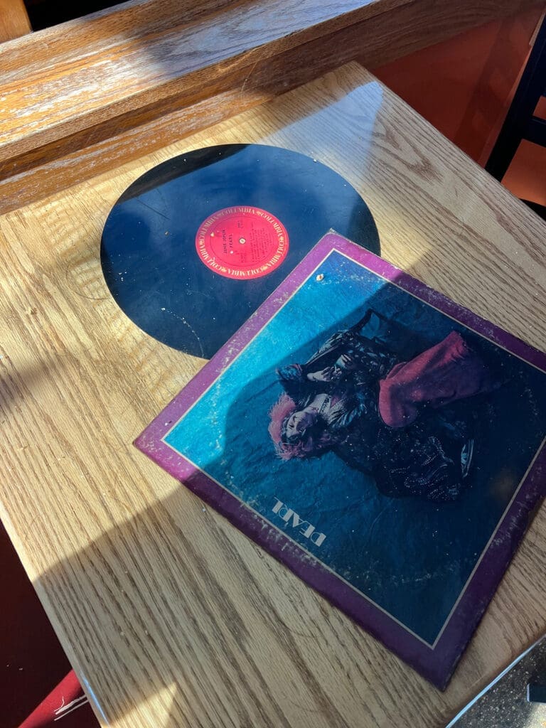 table with record