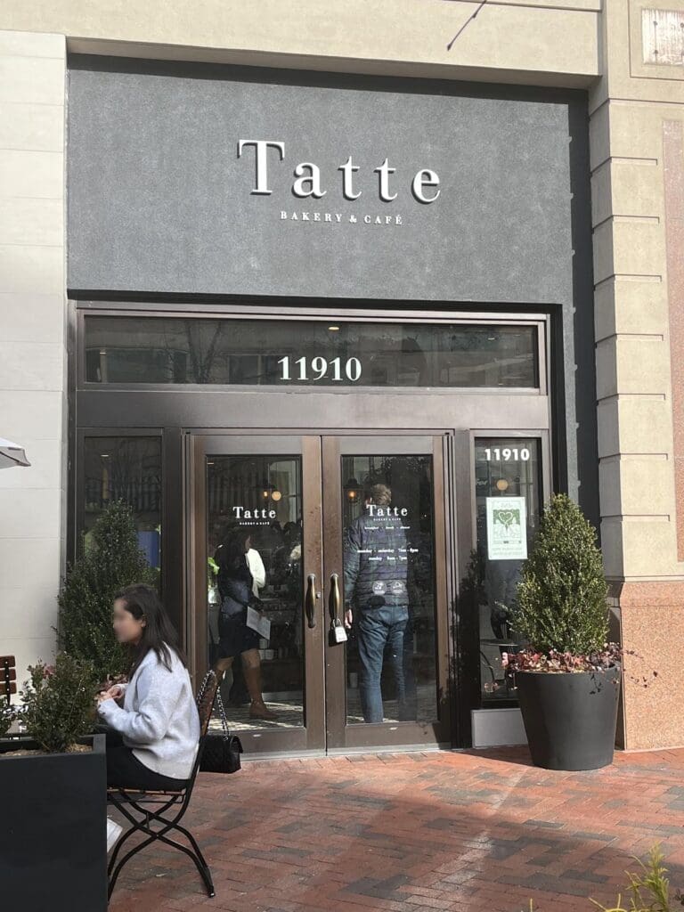 Tatte Bakery and Cafe Entrance