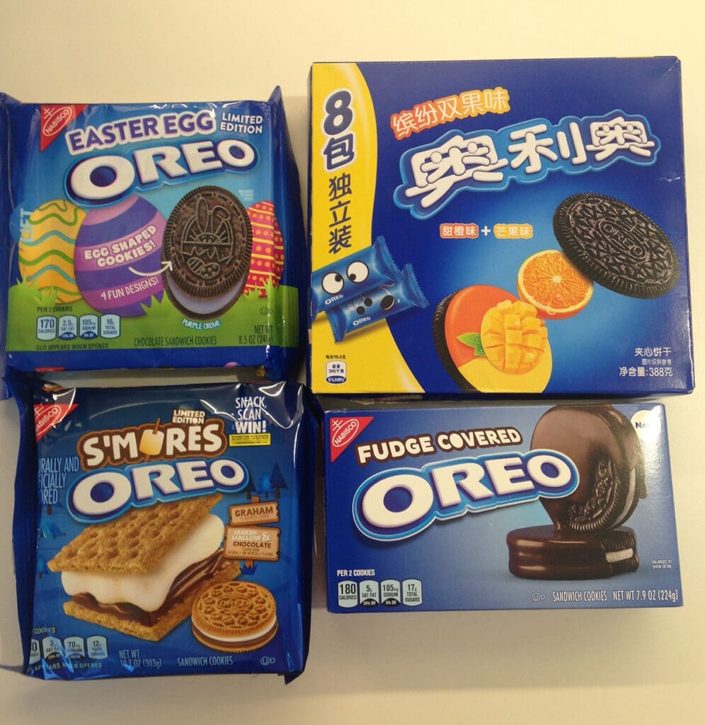 4 boxes of Oreos from the vault