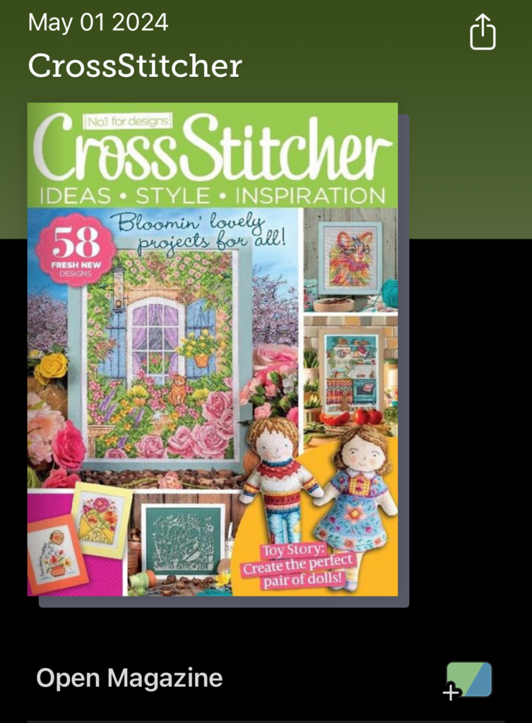 Library Crossstitcher magazine