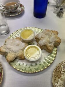 Top Hat Special Teas scones