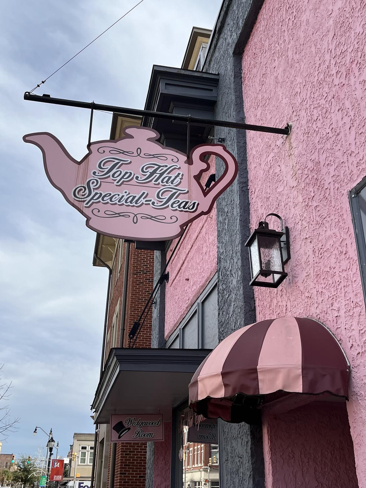 Review Afternoon Tea at Top Hat Special Teas in Florence, South Carolina