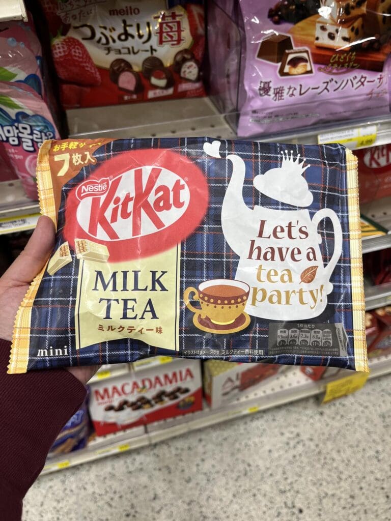 Kitkat Milk Tea