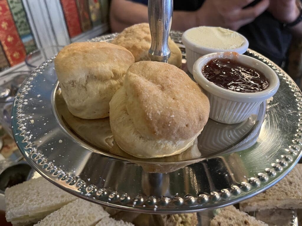 Tea and Sympathy afternoon tea scones