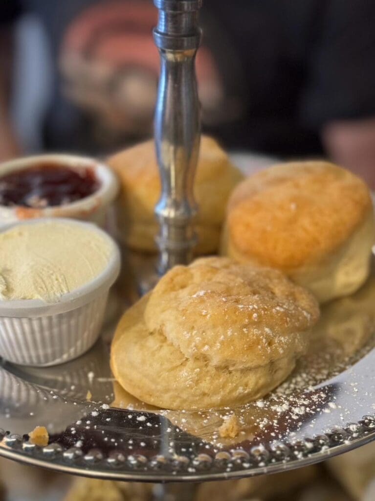 Tea and Sympathy afternoon tea scones